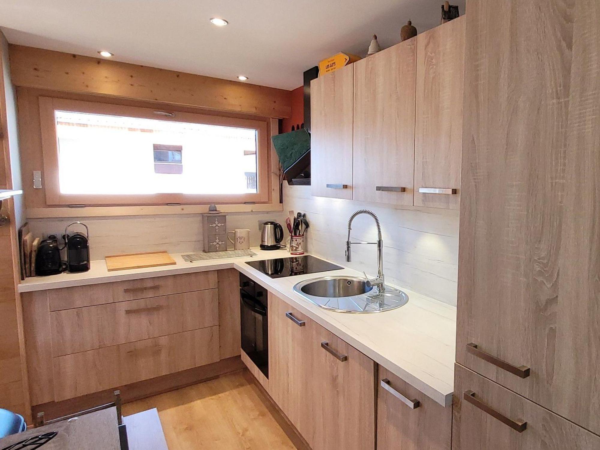 Appartement T3 Renove, Centre Les Gets, Proche Pistes, 6 Pers, Balcon, Parking, Equipements Complets - Fr-1-598-30 Exterior foto